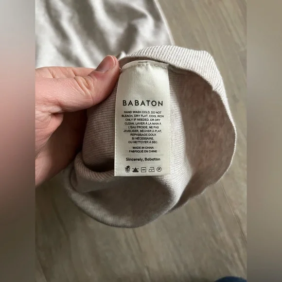 Aritzia Babaton Women’s Bogart Midi Dress Birch - Size Small - Picture 9 of 10